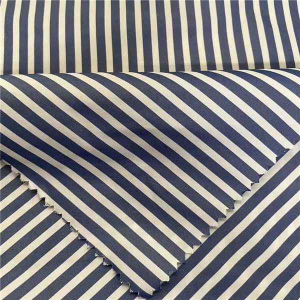 Japanese Cotton Blend Yarn Dyed Stripe